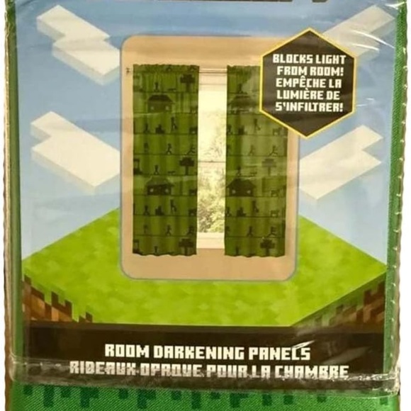 Minecraft Window Panel Curtains - Picture 2 of 2
